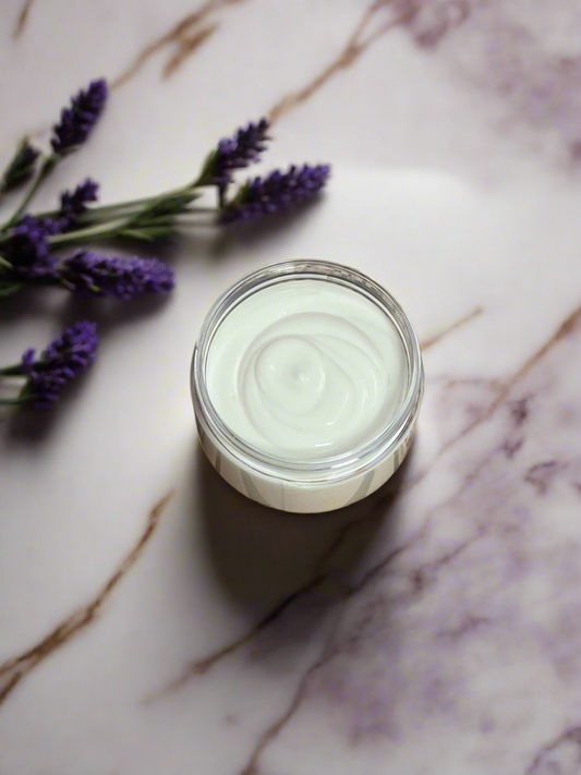 Oatmeal Cream Pot - Lavender